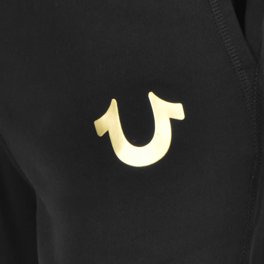 Alternative Image for ProductTrue Religion Horseshoe Logo Jogging Bottoms Black3